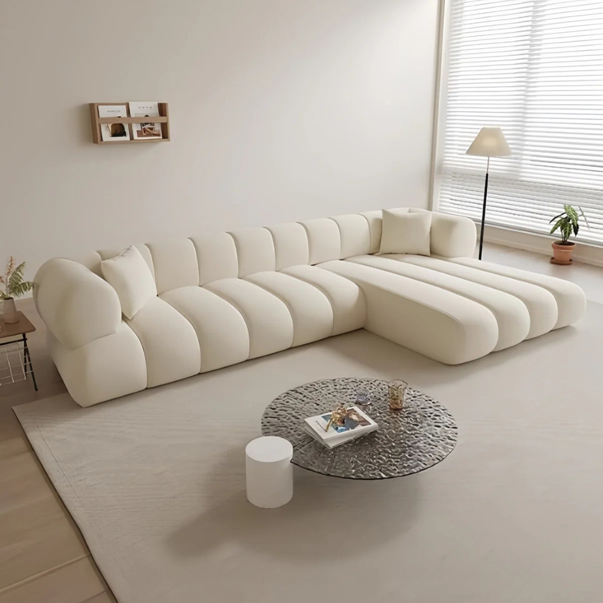 Paris Boucle Corner Sofa