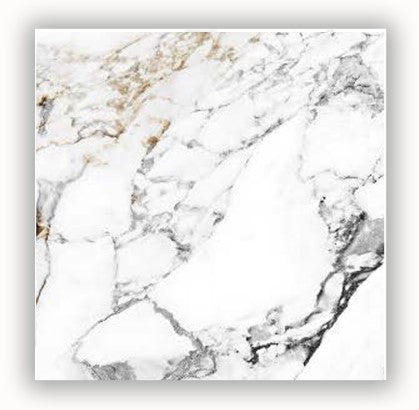 Arabescato Gold Square Porcelain Table Top 15mm Thick