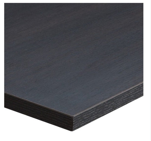 Black Brown Sorano Oak Laminate Restaurant Table Top