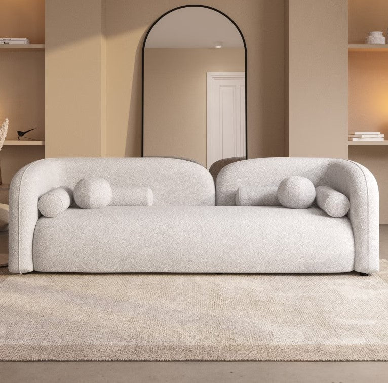 Elmo 3 Seater Boucle Sofa