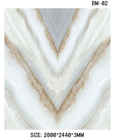 Wall Sheets Marble Book Match BM002 240cm x 244cm
