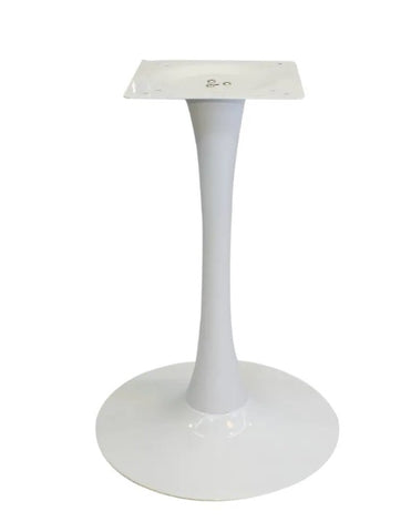 Trumpet Dining Table Base White