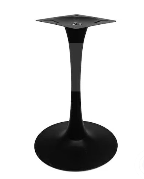 Trumpet Dining Table Base Black